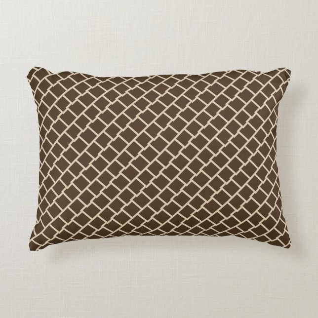 Almofada Decorativa Elegant geometric pattern (Frente)