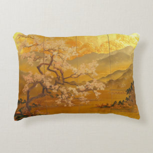 Almofada Decorativa Elegante 'Aurora' Inspirada na Ásia Antiga