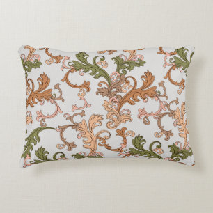 Almofada Decorativa Elegante Vintage Victorian Boho deixa o fundo