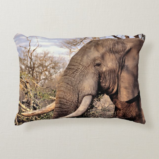 Almofada Decorativa Elephant Lovers Art (Frente)