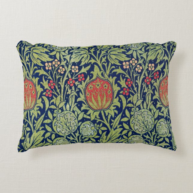 Almofada Decorativa Elmcote, 1900 por William Morris (Frente)