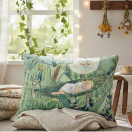 Almofada Decorativa Elsa Beskow Thumbelina Fairy