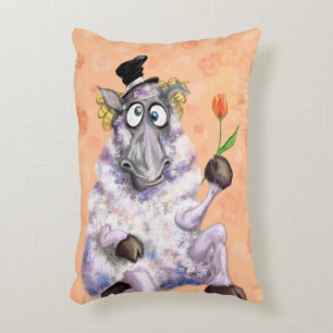 Almofada Decorativa Em Love Ram - Romântico - Adicione Seu Texto / Nom