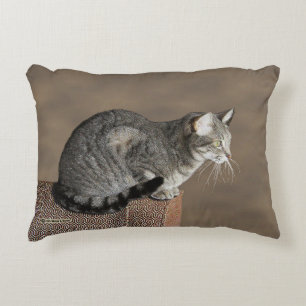 Almofada Decorativa Enfumaçado Cinza por Cat