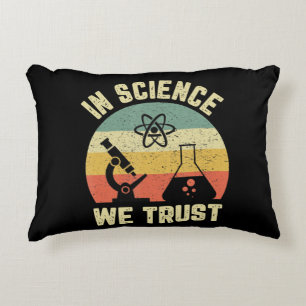 Almofada Decorativa Engraçada Ciência Camisa Física Biologia Presente 