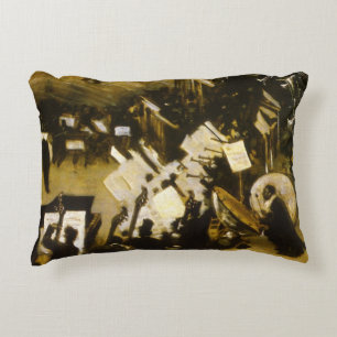 Almofada Decorativa Ensaio da Orquestra Pasdeloup por JS Sargent