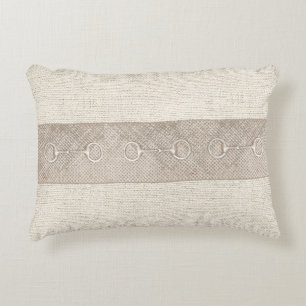 Almofada Decorativa Equestre Equestrian Barn Decor Neutral