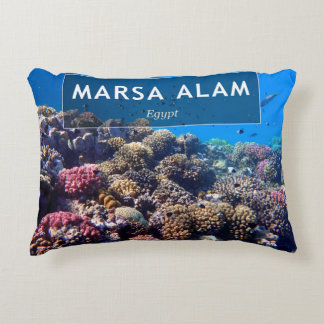 Almofada Decorativa esnórquel no mar vermelho em marsa alam egito