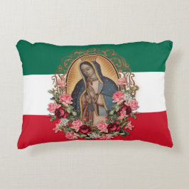 Almofada Decorativa Espanhol Lady Guadalupe Religiosa Mexicana A