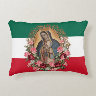 Almofada Decorativa Espanhol Lady Guadalupe Religiosa Mexicana A
