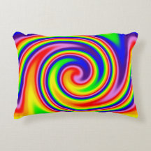 Espiral de Círculo de Chuva Colorida e Brilhante