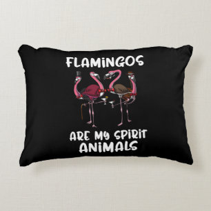 Almofada Decorativa Espíritos espinhosos do Flamingo