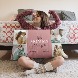 Almofada Decorativa Esta Mamãe Pertence A - Travesseiro Personalizado