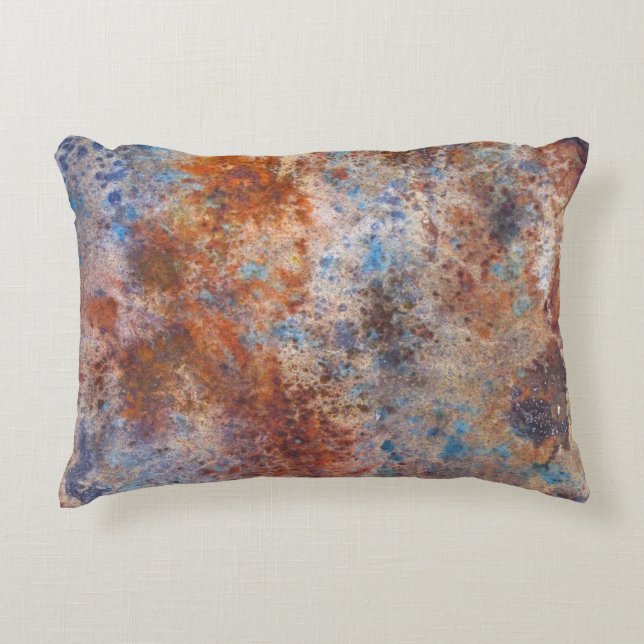 Almofada Decorativa Estudo da Impressão de Aquarela de Pó (Frente)