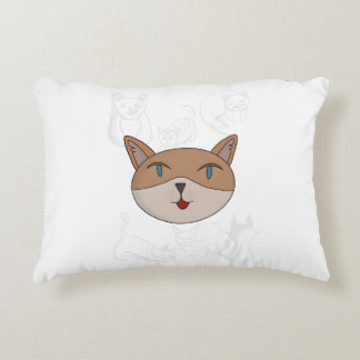 Almofada Decorativa Eu amo capa de edredom de gatos