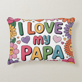 Almofada Decorativa Eu amo meu papai