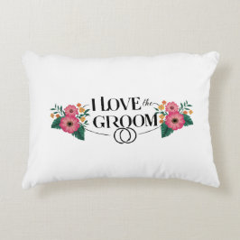 Almofada Decorativa Eu Amo o Noivo