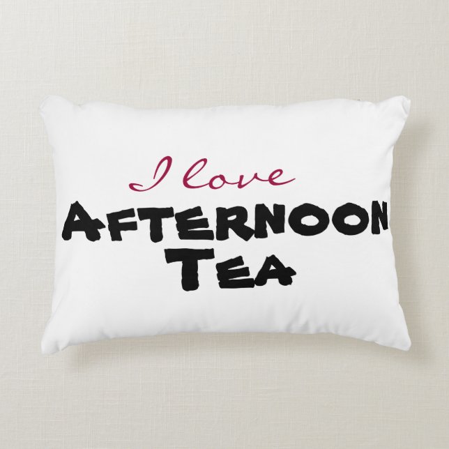 Almofada Decorativa Eu amo [personalizar] (Frente)