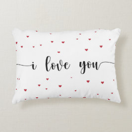 Almofada Decorativa "Eu Amo Seu Padrão Cardíaco