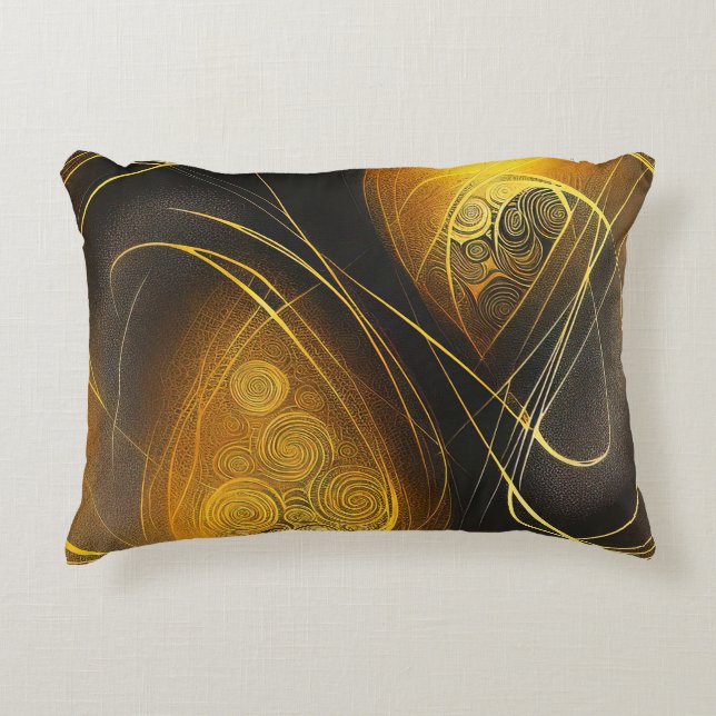 Almofada Decorativa Eva 3 Abstract Design - Travesseiro de Destaque (Frente)