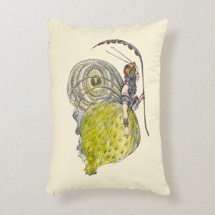 Almofada Decorativa Fada Borboleta Fantasia Fofa Vintage com Asas