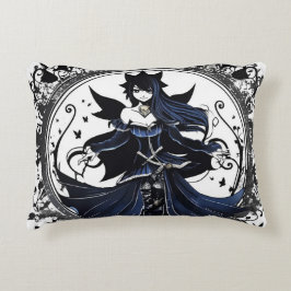 Almofada Decorativa Fada fantasma azul