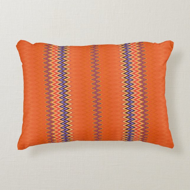 Almofada Decorativa Fall Delight Zigzag (Frente)