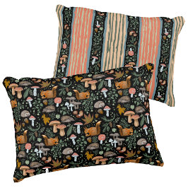 Almofada Decorativa Fall Forest Forager se aconchegando quente 2 lados