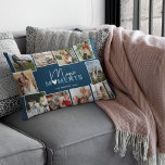 Almofada Decorativa Família de Colagem de Fotos de Momentos Mágicos<br><div class="desc">Mostre alguns dos seus momentos mágicos capturados em câmera com esta moderna colagem de fotos e travesseiro personalizado. Basta carregar 10 das suas imagens mais favoritas e mudar o texto. O plano de fundo pode ser mudado para qualquer cor para se adequar ao seu decoro doméstico.</div>