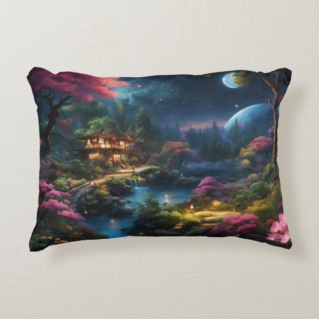 Almofada Decorativa Fantasy Home e Jardim (Frente)