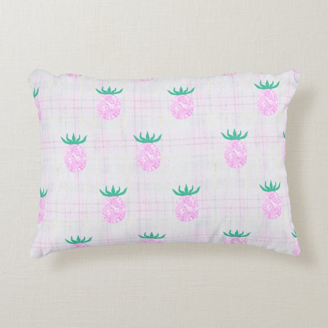 Almofada Decorativa Farmhouse Pineapples (Frente)
