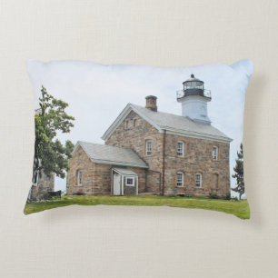 Almofada Decorativa Farol da Ilha Sheffield, Travesseiro de Ênfase CT