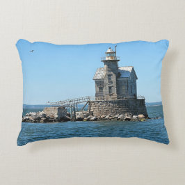 Almofada Decorativa Farol de Stratford Shoal, Connecticut