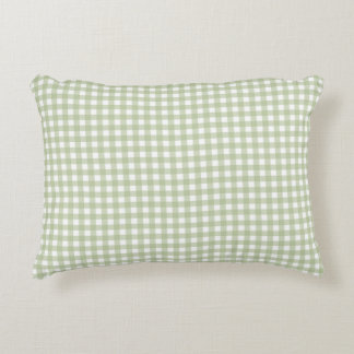 Almofada Decorativa Faye e Lauren Gingham Verde 1