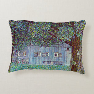 Almofada Decorativa Fazenda na Alta Áustria por Gustav Klimt