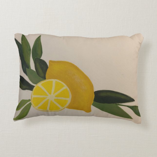 Almofada Decorativa Fazer Limonada (Verso)