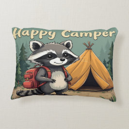 Almofada Decorativa Feliz Camper - Divertido e Aventurado
