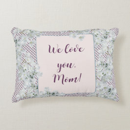 Almofada Decorativa Feliz Dia das Mães