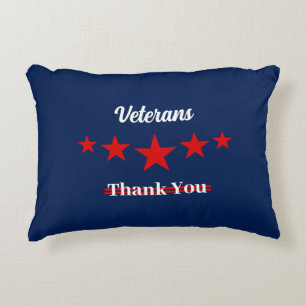 Almofada Decorativa Feliz Dia dos Veteranos