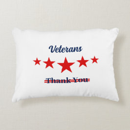 Almofada Decorativa Feliz Dia dos Veteranos