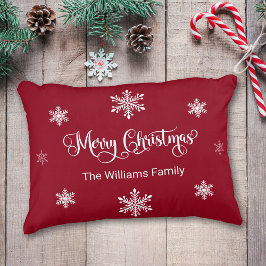 Almofada Decorativa Feliz Natal - Travesseiro Personalizado de Destaqu