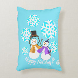 Almofada Decorativa FELIZES FÉRIAS: Amigos de inverno