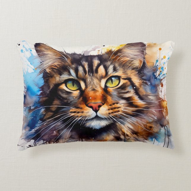 Almofada Decorativa Feral Maine Coon (Frente)