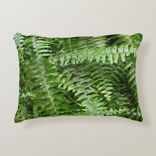 Almofada Decorativa Fern Frontes I Green Nature (Frente)