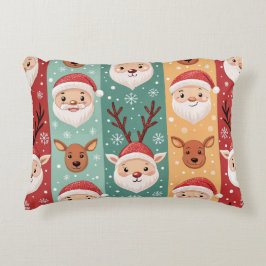 Almofada Decorativa Festive Christmas Lumbar Pillow – Cheerful Holiday