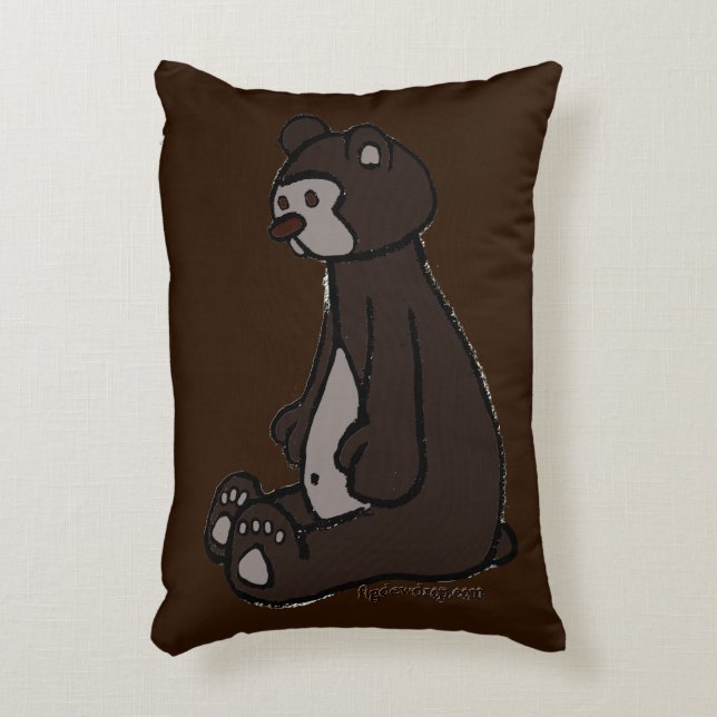 Almofada Decorativa figdewdrop Bear Accent Pillow (Frente(Vertical))