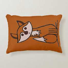 Almofada Decorativa figdewdrop Fig the Fox Accent Pillow