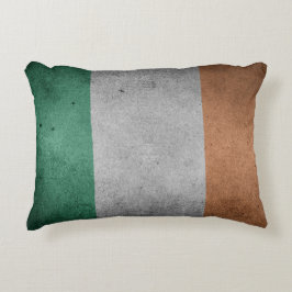 Almofada Decorativa Flag of Ireland Grunge Style