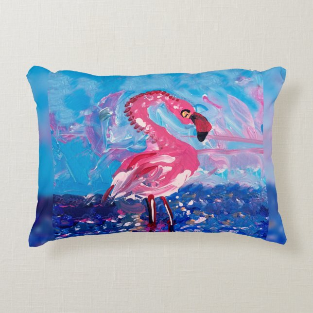 Almofada Decorativa Flamingo (Frente)