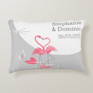 Almofada Decorativa Flamingo Nomes de Amor Destaque de travesseiro dec
